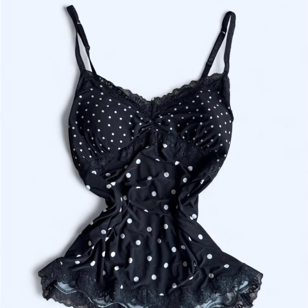 Secret treasures polkadot tank